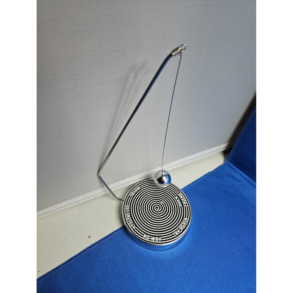Pendulum Decision Board Divination Answers Like Magic 8 Ball Vintage Magnetic